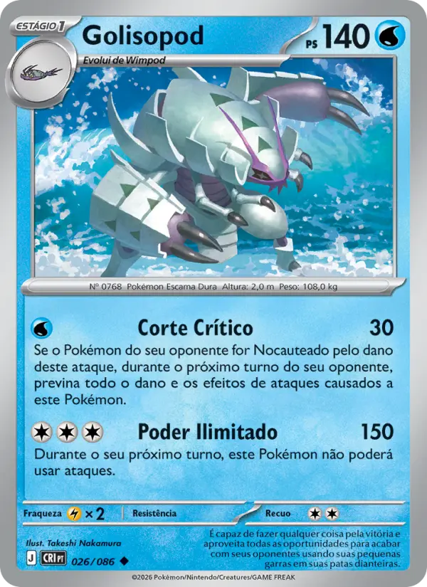 Golisopod — Caos Ascendente 026