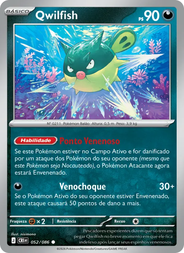 Qwilfish — Caos Ascendente 052