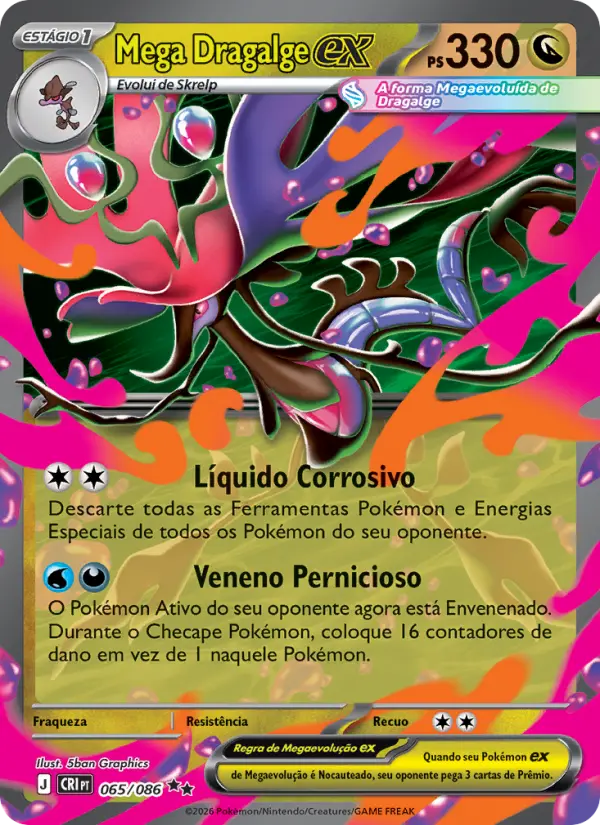 Mega Dragalge ex - Caos Ascendente