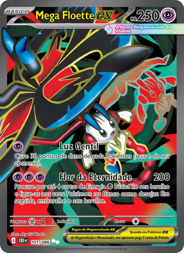 Mega Floette ex — Caos Ascendente 101
