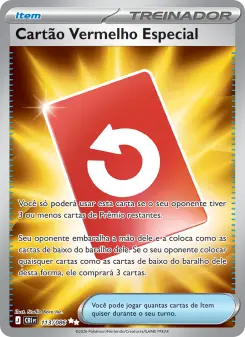 Cartão Vermelho Especial