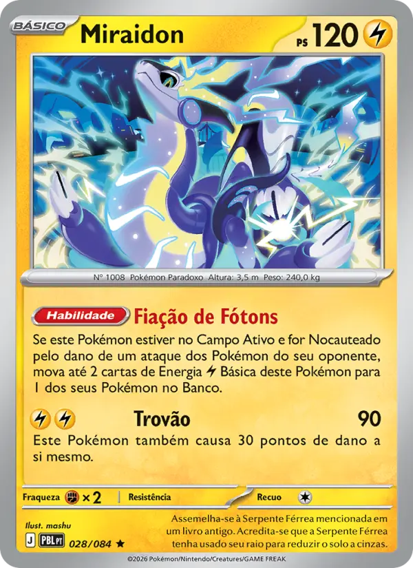 Miraidon — Escuridão Absoluta 028