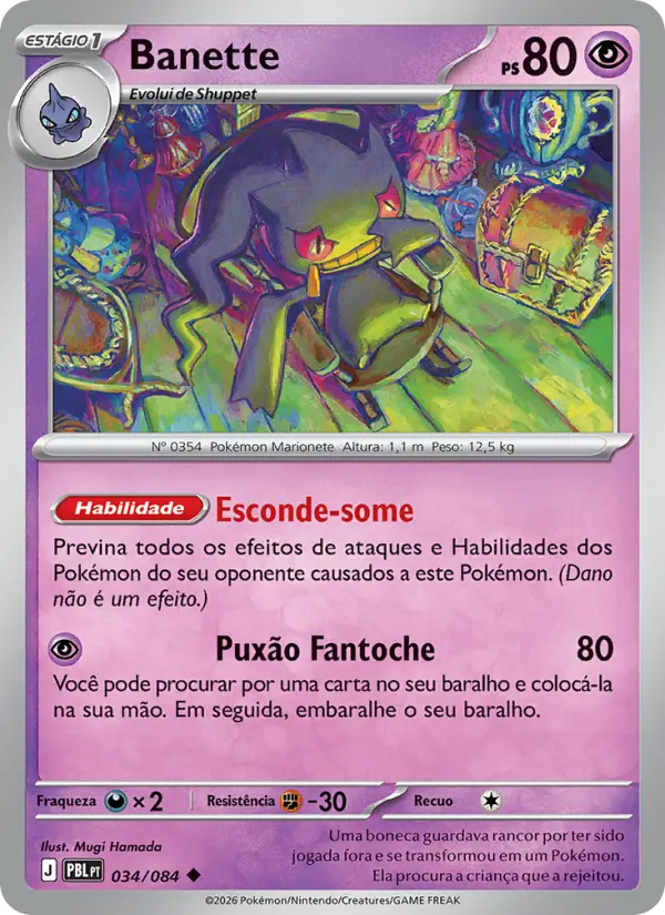 Banette — Escuridão Absoluta 034
