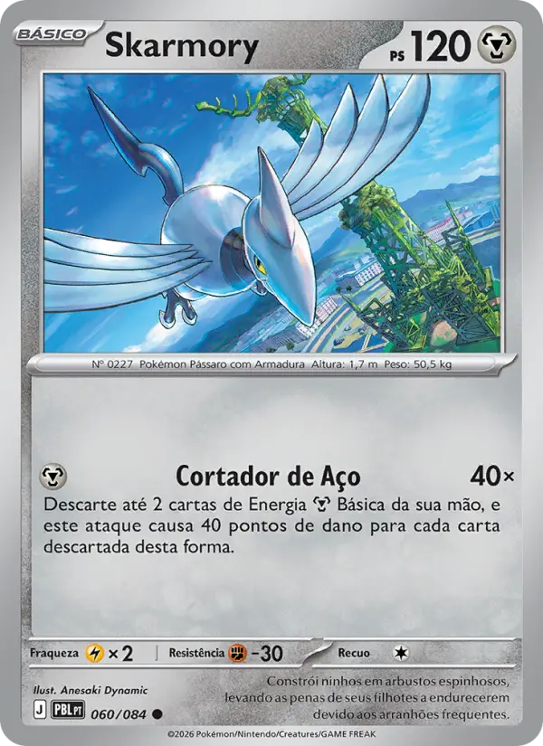 Skarmory — Escuridão Absoluta 060