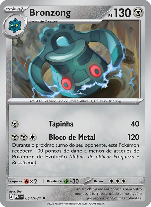 Bronzong — Escuridão Absoluta 064