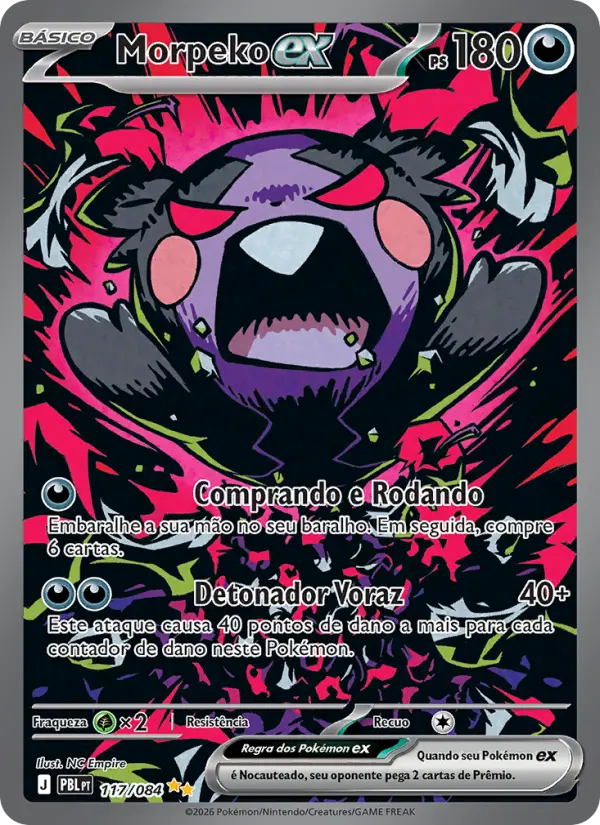 Morpeko ex — Escuridão Absoluta 117