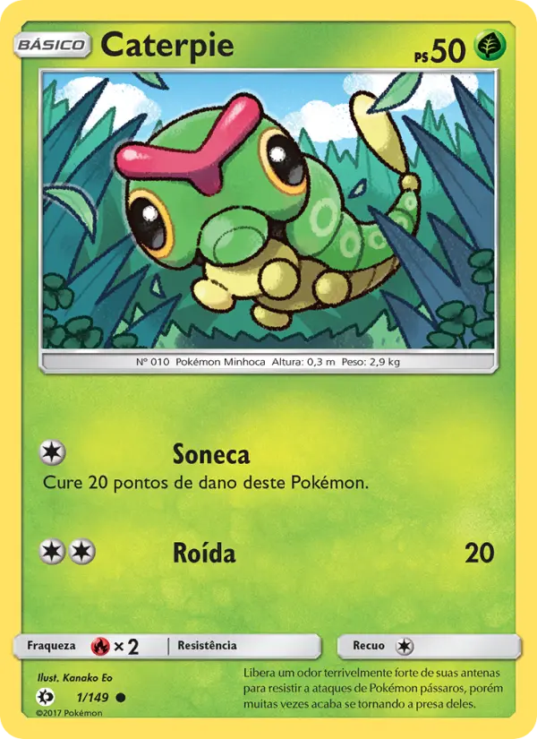 Caterpie — Sol e Lua 1