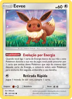 Eevee — Sol e Lua 101
