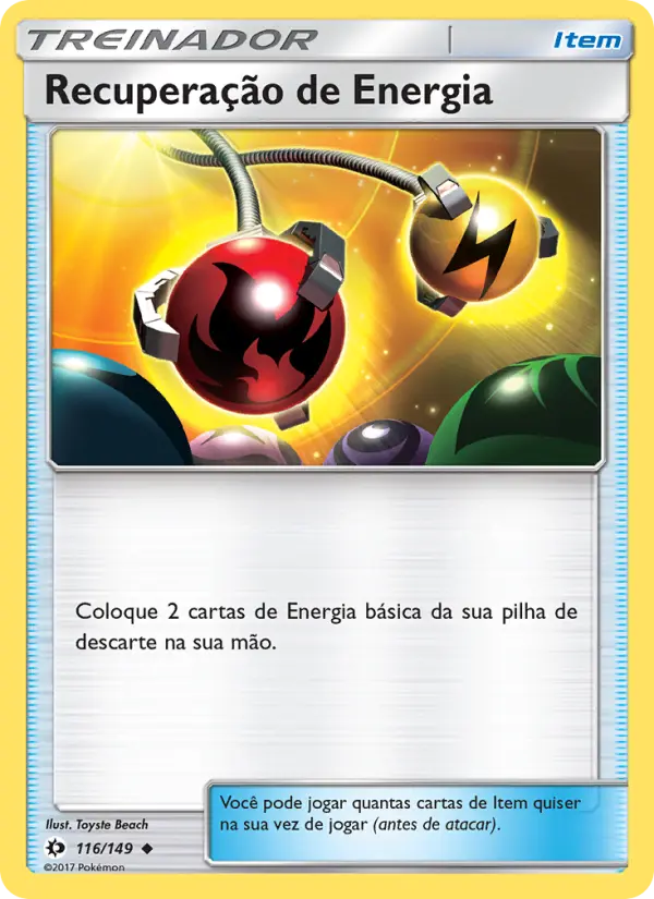 Recuperação de Energia — Sol e Lua 116
