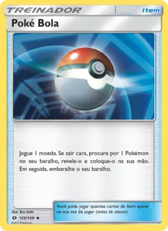 Poké Bola — Sol e Lua 125