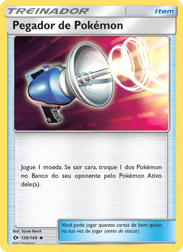 Pegador de Pokémon — Sol e Lua 126