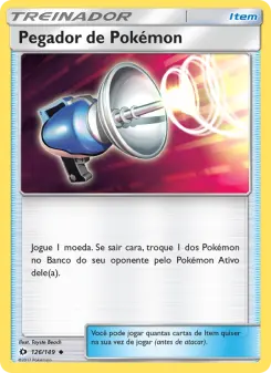Pegador de Pokémon — Sol e Lua 126