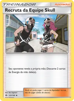Recruta da Equipe Skull — Sol e Lua 133