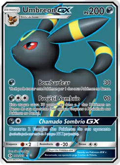 Umbreon GX — Sol e Lua 142