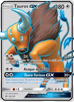 Tauros GX — Sol e Lua 144
