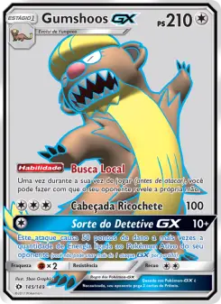Gumshoos GX — Sol e Lua 145