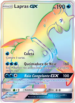 Lapras GX — Sol e Lua 151