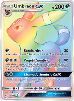 Umbreon GX — Sol e Lua 154