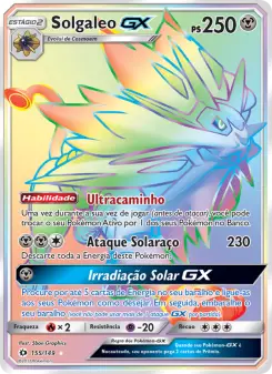 Solgaleo GX — Sol e Lua 155