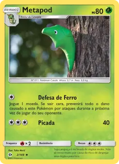 Metapod — Sol e Lua 2