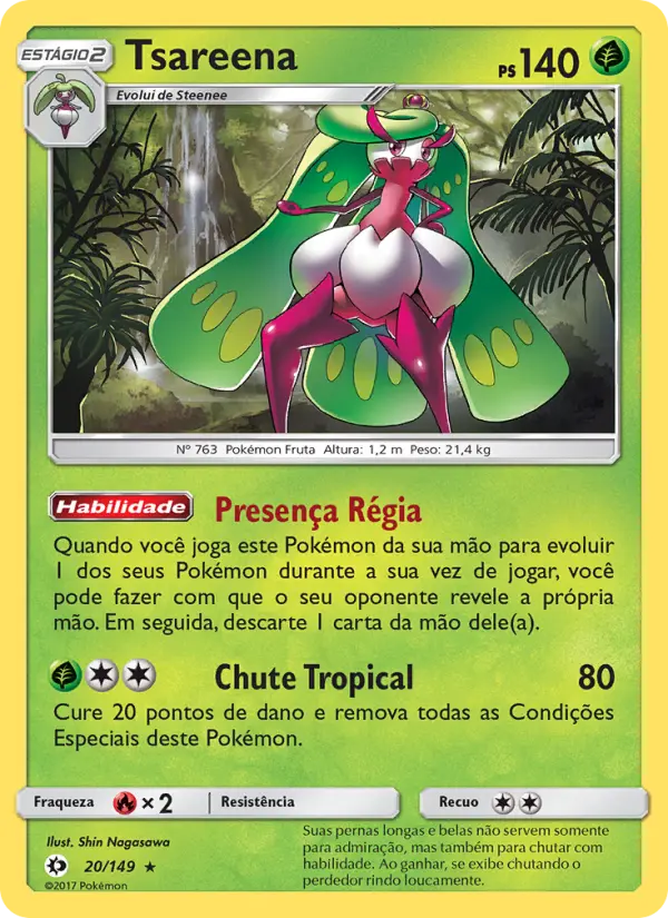 Tsareena — Sol e Lua 20