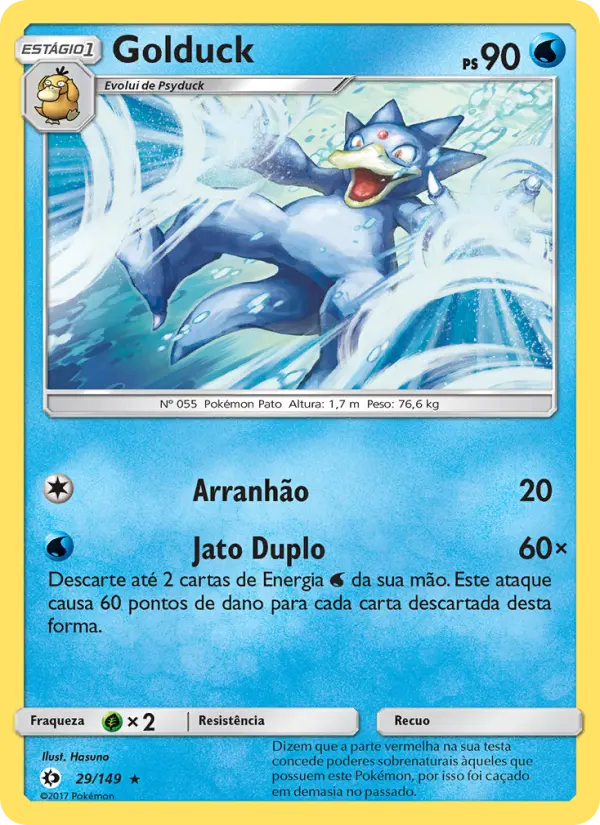 Golduck — Sol e Lua 29