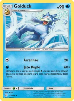 Golduck — Sol e Lua 29