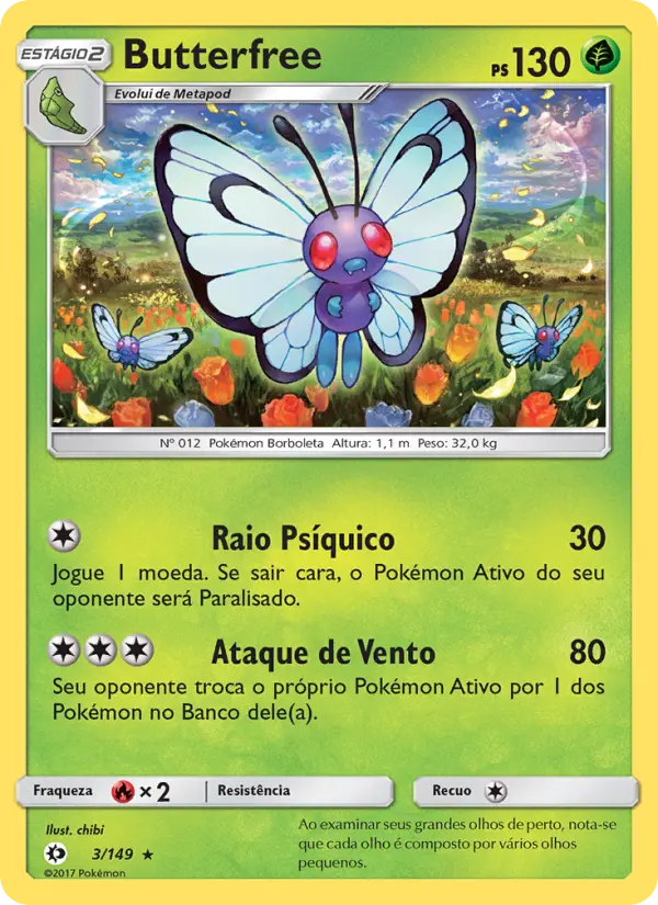 Butterfree — Sol e Lua 3
