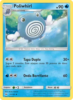 Poliwhirl — Sol e Lua 31