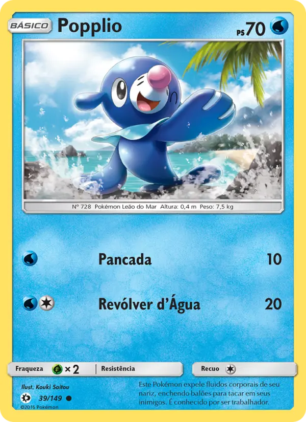 Popplio — Sol e Lua 39