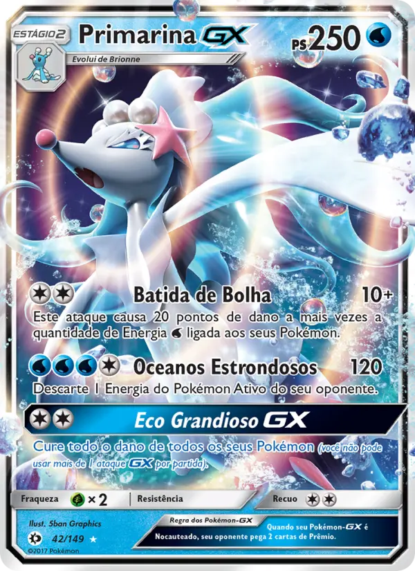 Primarina GX — Sol e Lua 42