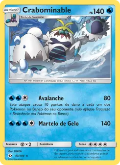 Crabominable — Sol e Lua 43