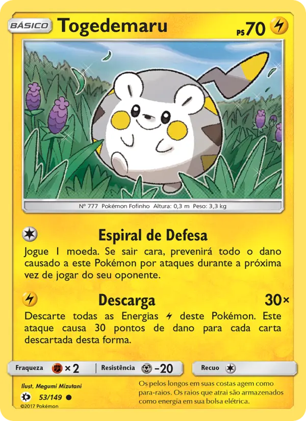 Togedemaru — Sol e Lua 53