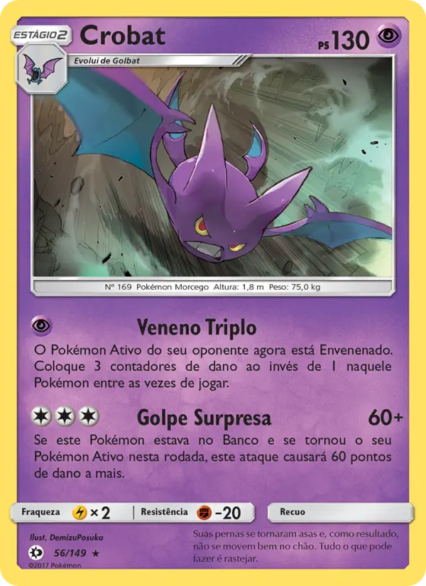 Crobat — Sol e Lua 56