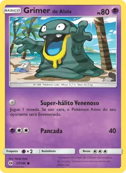 Grimer de Alola — Sol e Lua 57