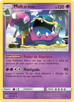 Muk de Alola — Sol e Lua 58