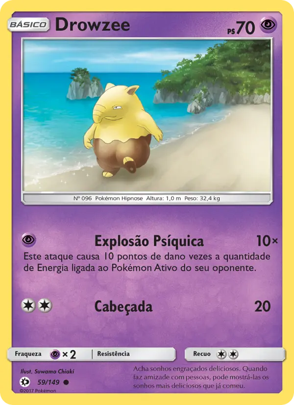 Drowzee — Sol e Lua 59
