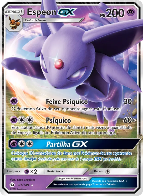 Espeon GX — Sol e Lua 61