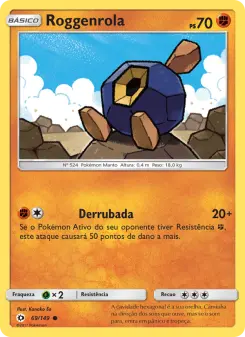 Roggenrola — Sol e Lua 69