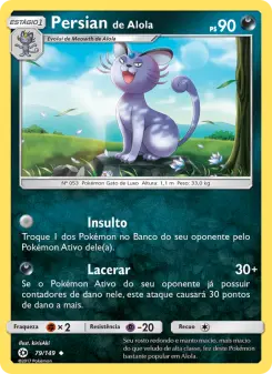Persian de Alola — Sol e Lua 79