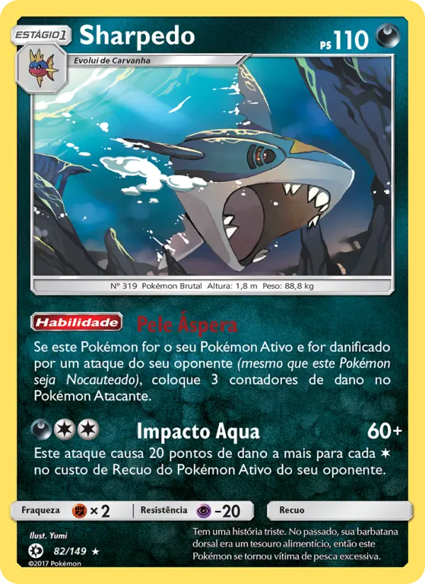 Sharpedo — Sol e Lua 82