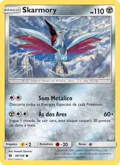 Skarmory — Sol e Lua 88