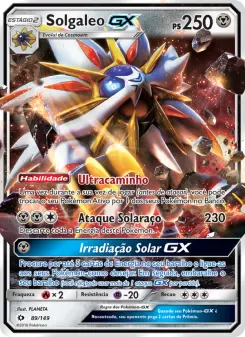 Solgaleo GX — Sol e Lua 89