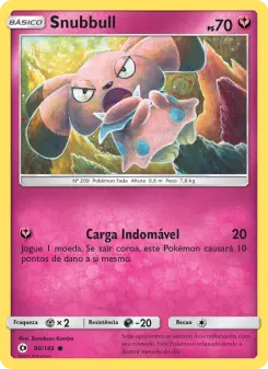 Snubbull — Sol e Lua 90