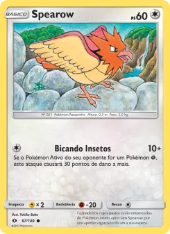 Spearow — Sol e Lua 97