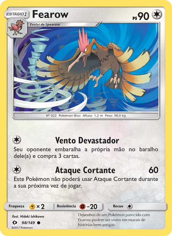 Fearow — Sol e Lua 98