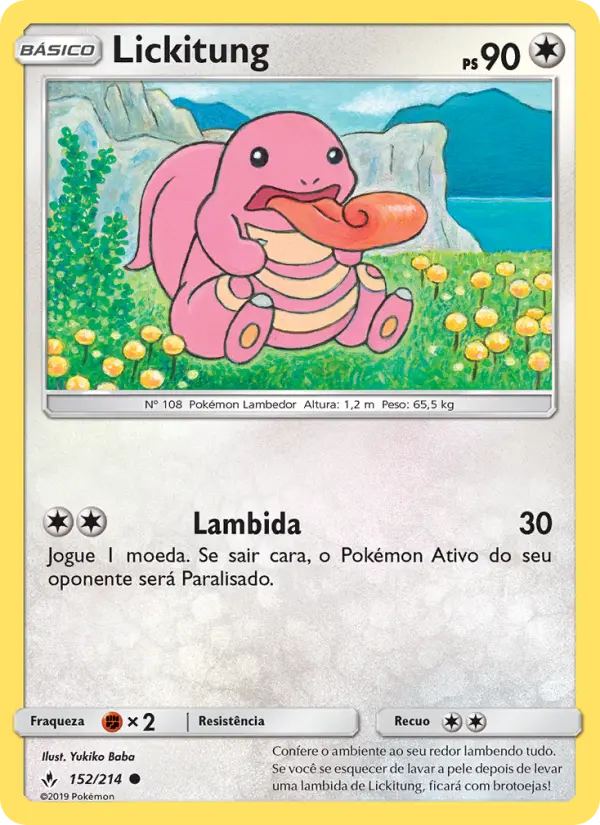 Lickitung — Elos Inquebráveis 152