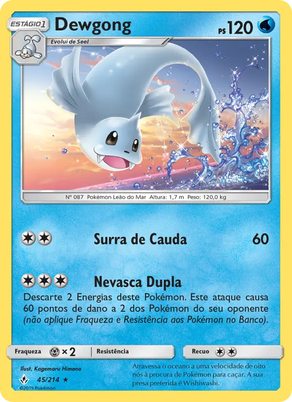 Dewgong — Elos Inquebráveis 45