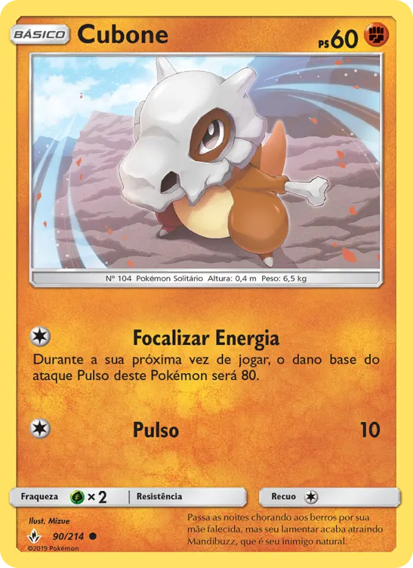 Cubone — Elos Inquebráveis 90