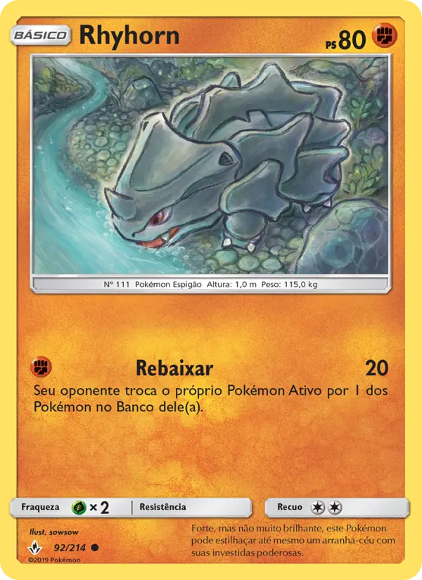 Rhyhorn — Elos Inquebráveis 92